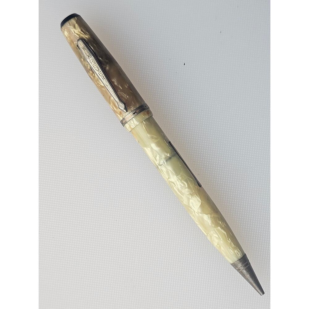 Vintage Wearever Combo Fountain Pen/Pencil - Marbled
